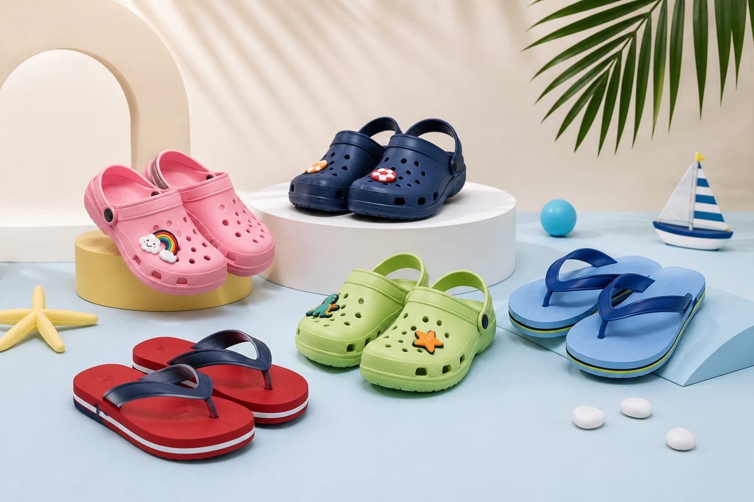 Kids footwear at Shiv Shakti Fashion